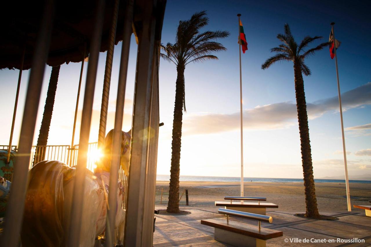 "Voyage" Superbe Vue Mer, Escapade, Evasion Et Bien Etre! Canet-en-Roussillon Luaran gambar