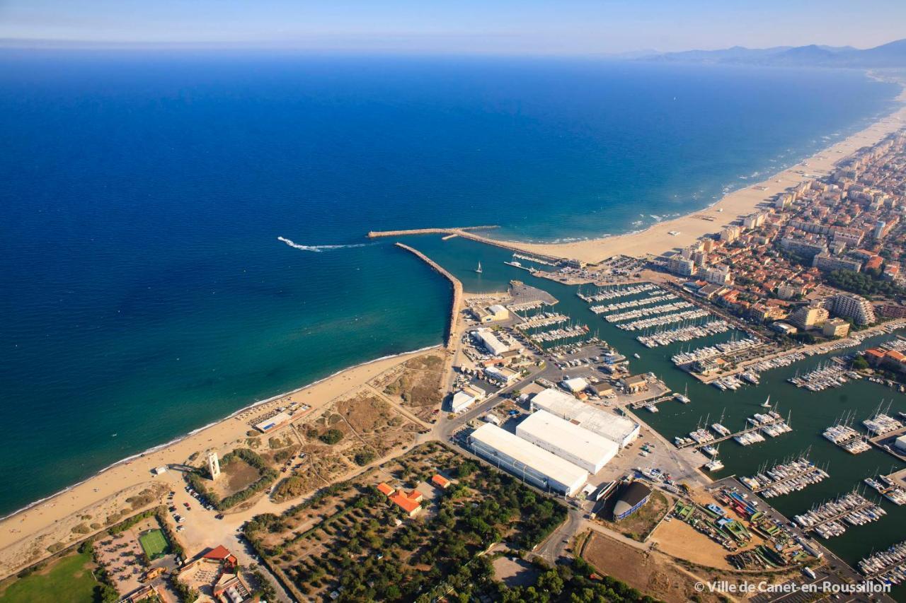 "Voyage" Superbe Vue Mer, Escapade, Evasion Et Bien Etre! Canet-en-Roussillon Luaran gambar