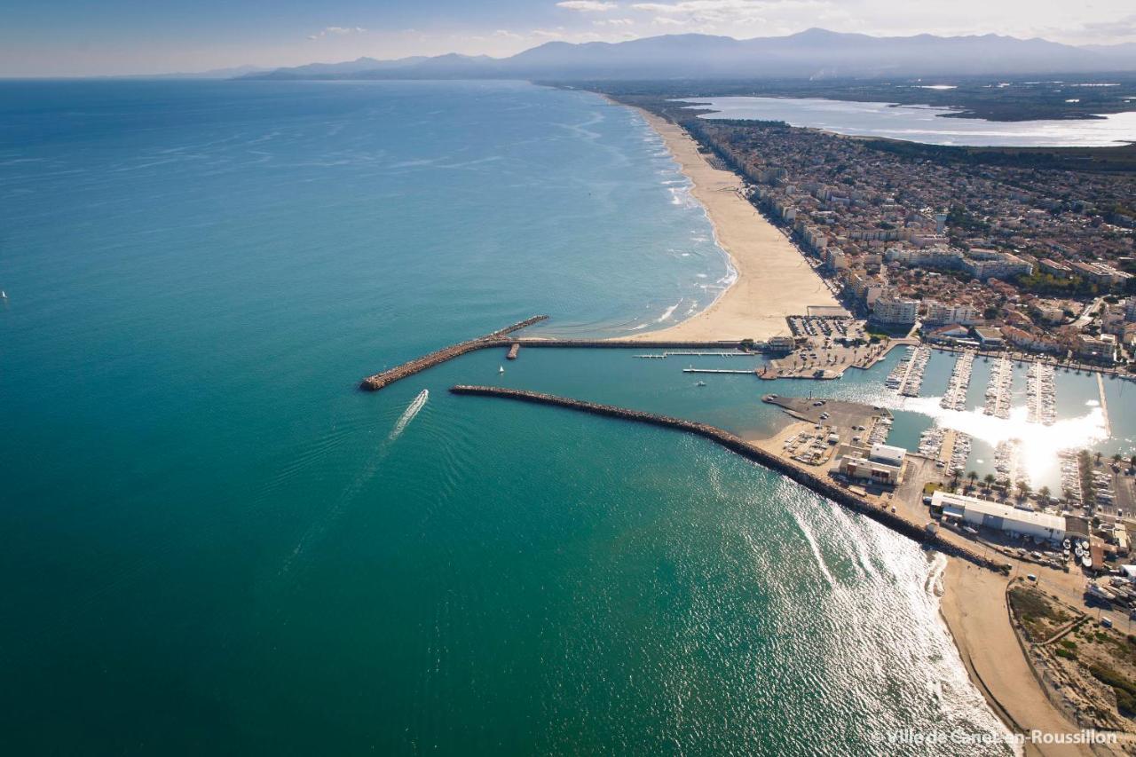 "Voyage" Superbe Vue Mer, Escapade, Evasion Et Bien Etre! Canet-en-Roussillon Luaran gambar